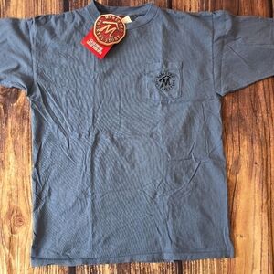 Marlboro Country Store Vintage Cigarette Promo T-Shirt Blue Single Stitch NewTag